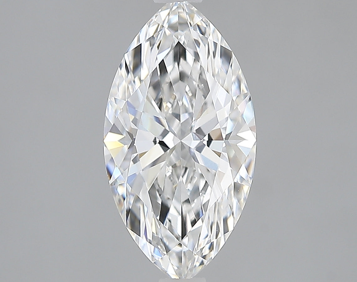 Lab-Grown 1.58 Carat Marquis Shape Diamond color E Clarity VVS2, precious stones, engagement diamonds