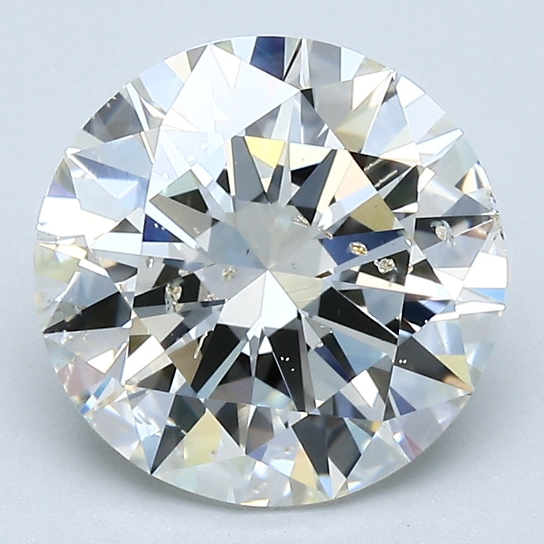 3.05 Carat Round Brilliant Natural Mined Diamond K Color SI2 Clarity With GIA Certificate, natural diamonds, precious stones, engagement diamonds