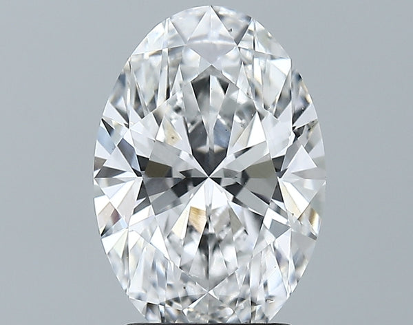 Lab-Grown 2.86 Carat Oval Shape Diamond color E Clarity VS2 With GIA Certificate, precious stones, engagement diamonds