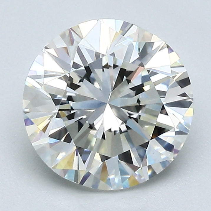 2.01 Carat Round Brilliant Natural Mined Diamond I Color VS1 Clarity With GIA Certificate, natural diamonds, precious stones, engagement diamonds