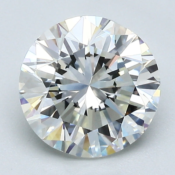 2.01 Carat Round Brilliant Natural Mined Diamond I Color VS1 Clarity With GIA Certificate, natural diamonds, precious stones, engagement diamonds