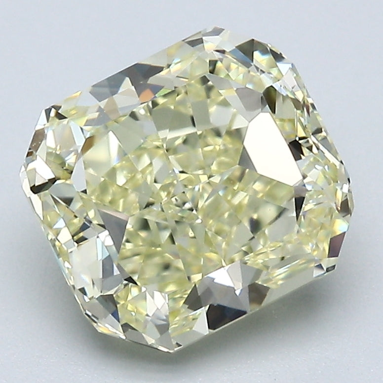 3.15 Carat Radiant Cut Natural Mined Diamond Fancy  Yellow Color VS1 Clarity With GIA Certificate, natural diamonds, precious stones, engagement diamonds