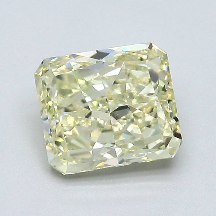 1.19 Carat Radiant Cut Diamond color Fancy Light  Yellow Clarity VS1, natural diamonds, precious stones, engagement diamonds