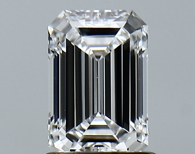 Lab-Grown 1.11 Carat Emerald Cut Diamond color D Clarity VVS1 With GIA Certificate, precious stones, engagement diamonds
