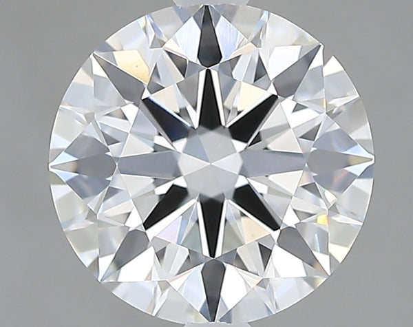 Lab-Grown 2.08 Carat Round Brilliant Diamond color E Clarity VVS2, precious stones, engagement diamonds
