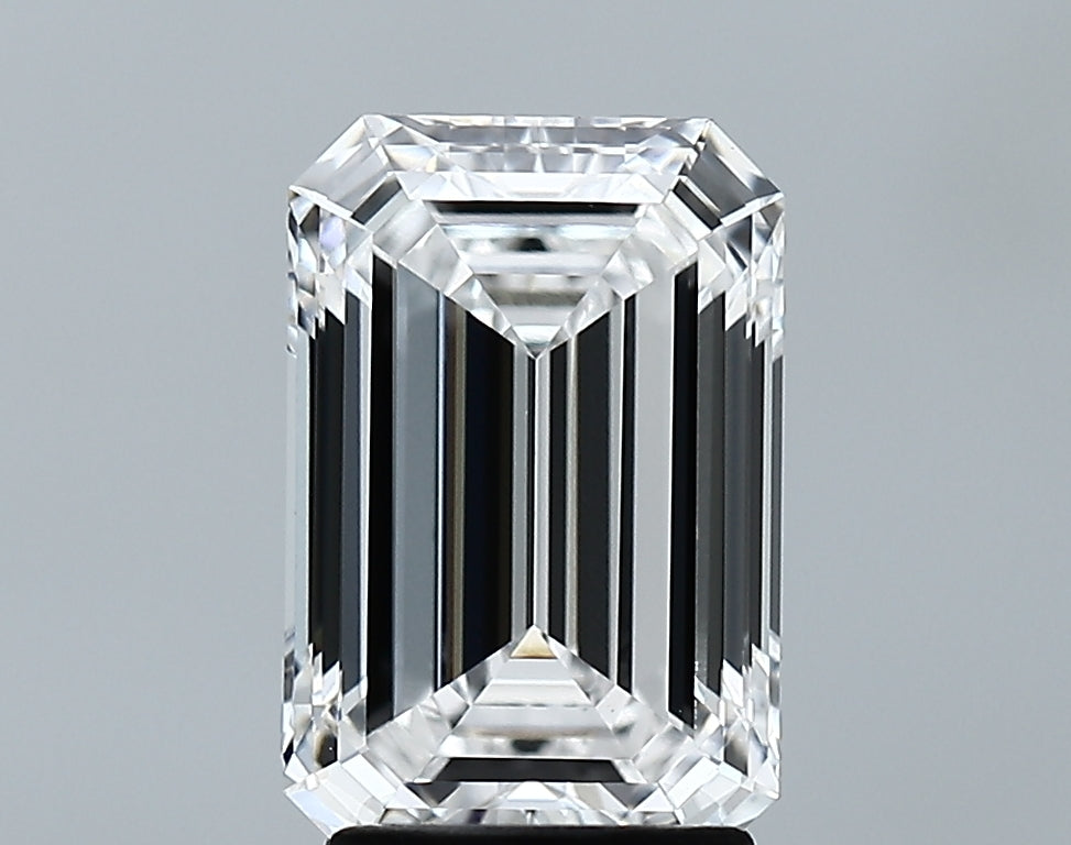 Lab-Grown 2.73 Carat Emerald Cut Diamond color E Clarity VS1 With GIA Certificate, precious stones, engagement diamonds