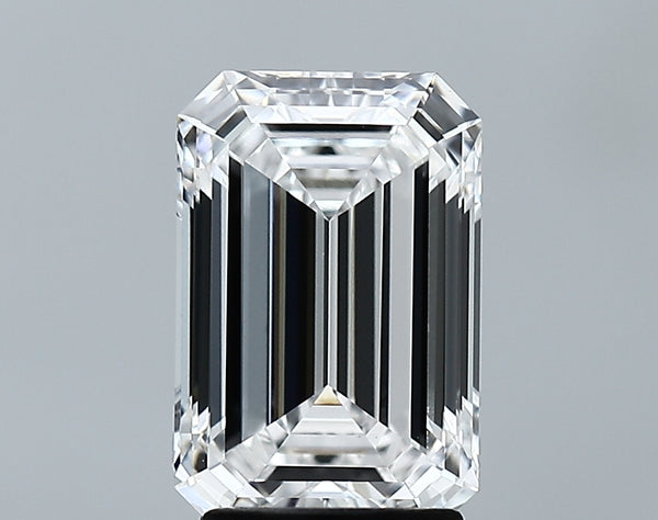 Lab-Grown 2.73 Carat Emerald Cut Diamond color E Clarity VS1 With GIA Certificate, precious stones, engagement diamonds