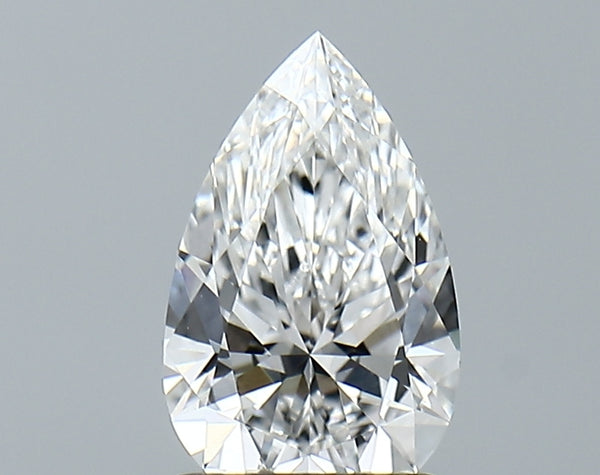 Lab-Grown 1.28 Carat Pear Shape Diamond color E Clarity VVS2, precious stones, engagement diamonds