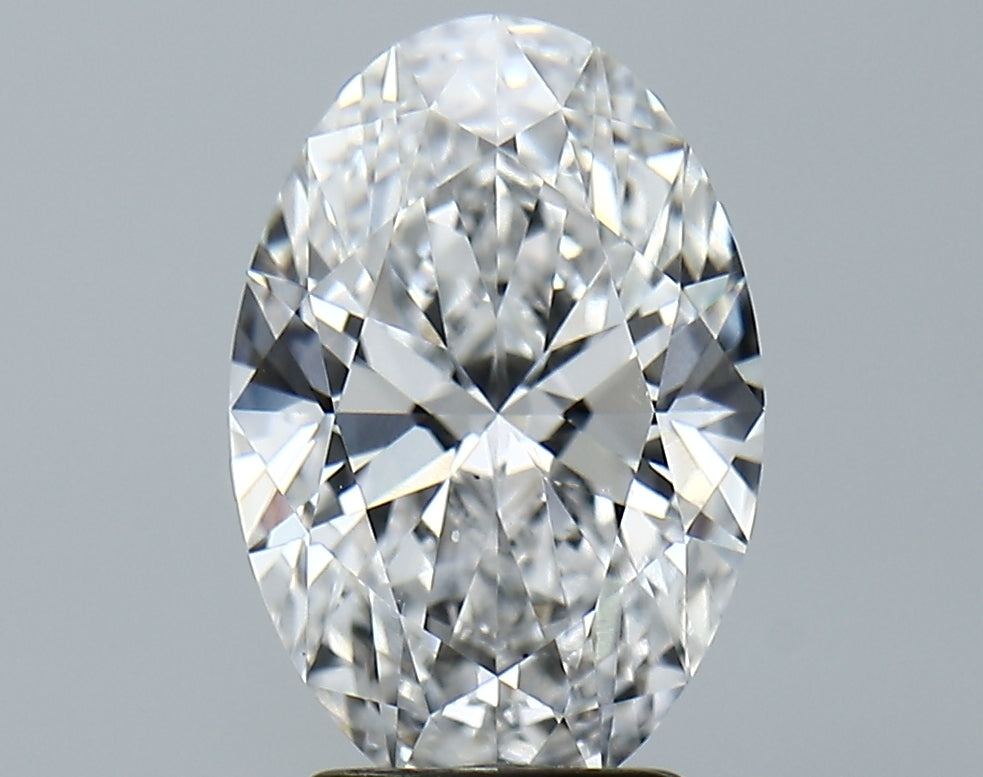 Lab-Grown 2.91 Carat Oval Shape Diamond color D Clarity VS1, precious stones, engagement diamonds