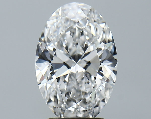 Lab-Grown 2.91 Carat Oval Shape Diamond color D Clarity VS1, precious stones, engagement diamonds