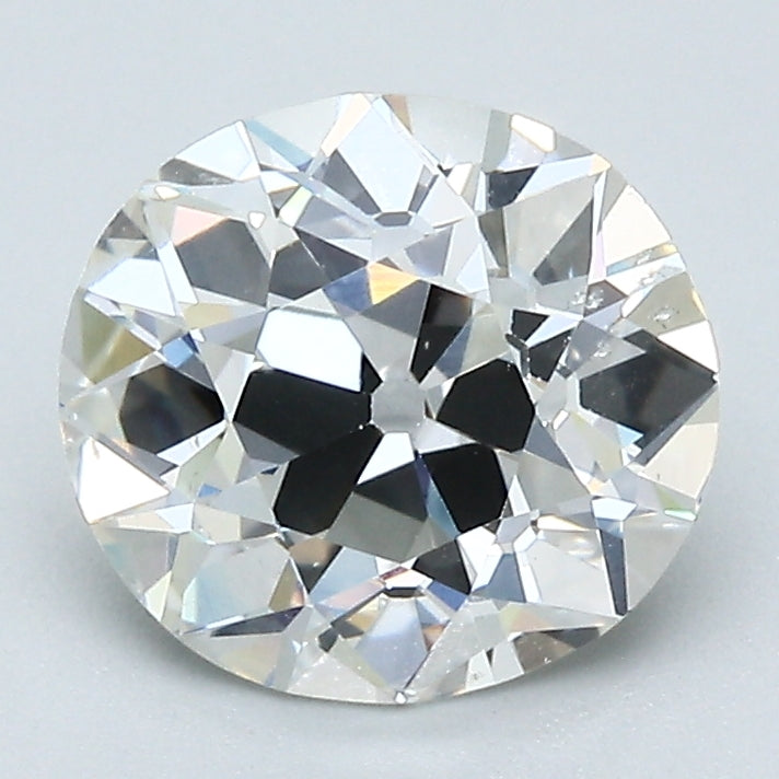 2.04 Carat Old Miner Cut Diamond color I Clarity SI1, natural diamonds, precious stones, engagement diamonds