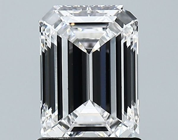 Lab-Grown 1.32 Carat Emerald Cut Diamond color D Clarity VVS2 With GIA Certificate, precious stones, engagement diamonds