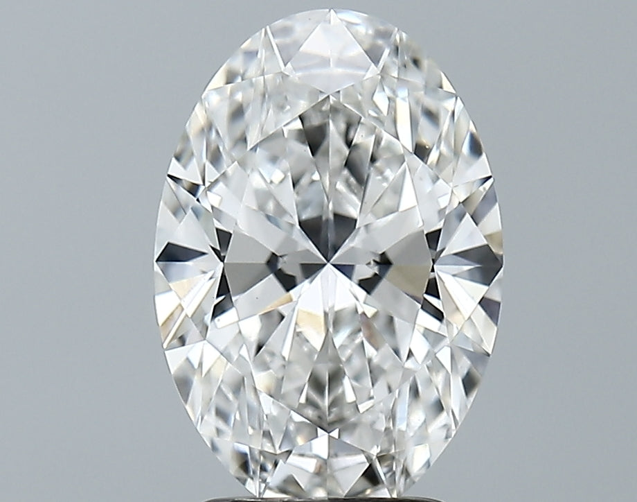 Lab-Grown 2.35 Carat Oval Shape Diamond color E Clarity VS1, precious stones, engagement diamonds