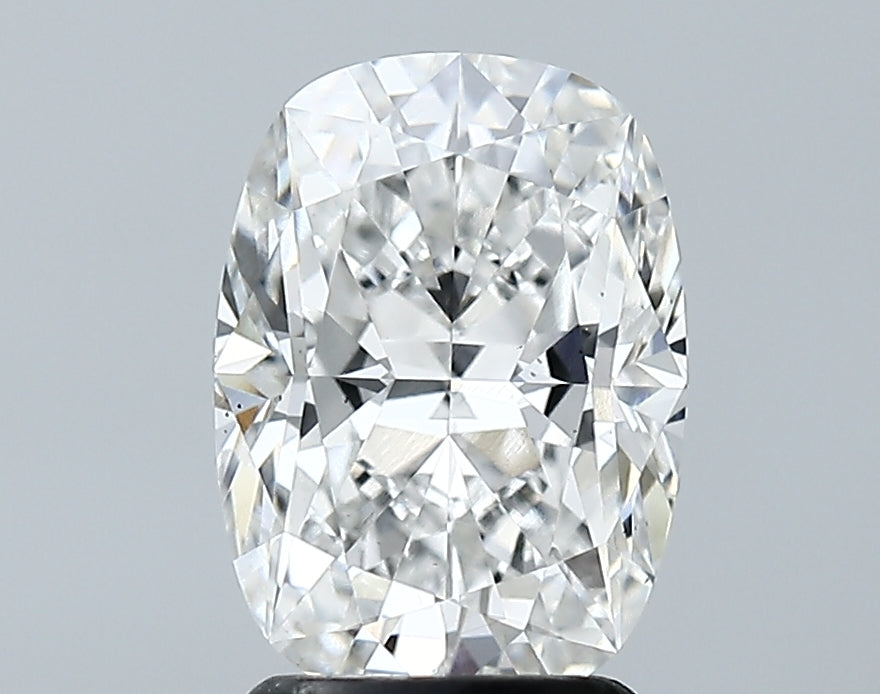 Lab-Grown 2.29 Carat Cushion Brilliant Diamond color E Clarity VS2 With GIA Certificate, precious stones, engagement diamonds