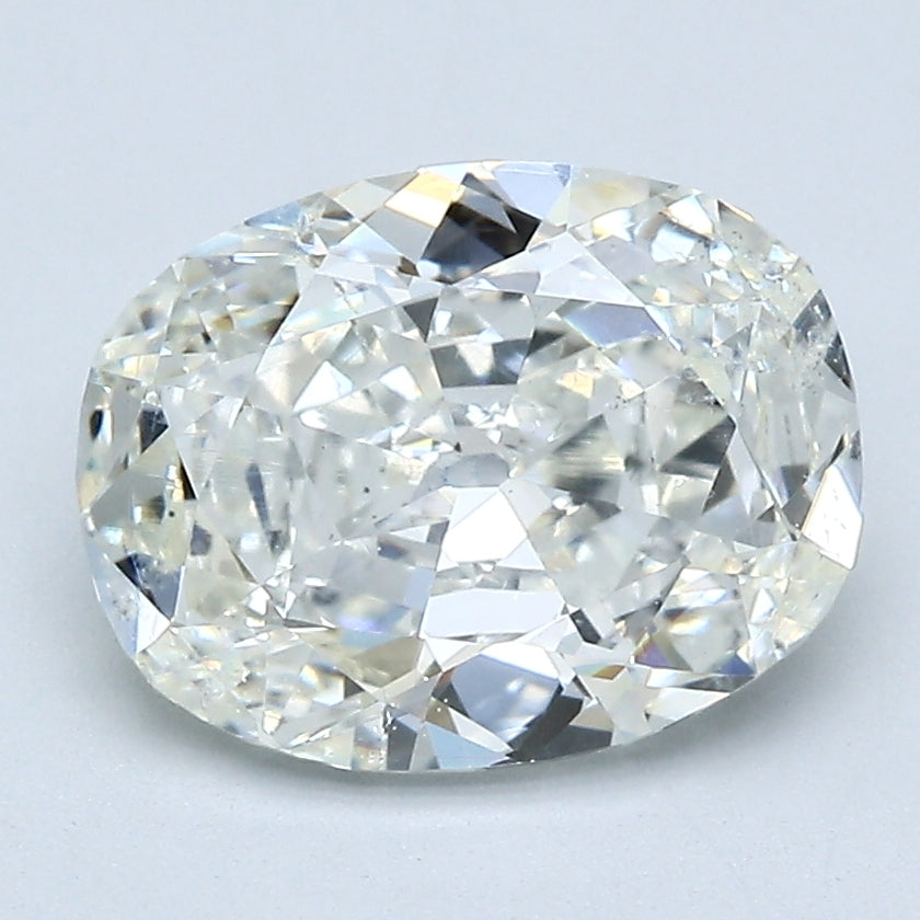 2.87 Carat Old Miner Cut Diamond Natural J-SI2 with GIA Certificate, natural diamonds, precious stones, engagement diamonds