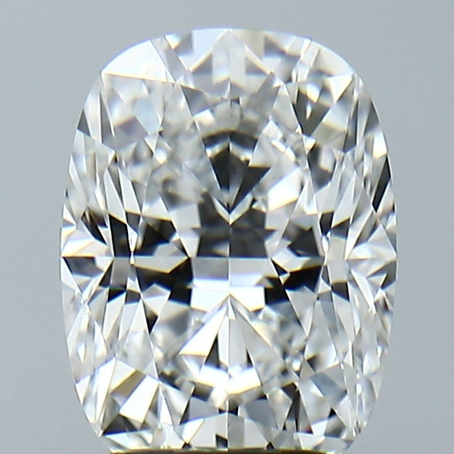 Lab-Grown 2.60 Carat Cushion Brilliant Diamond color E Clarity VVS2, precious stones, engagement diamonds