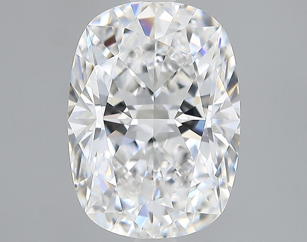 Lab-Grown 2.73 Carat Cushion Brilliant Diamond color D Clarity VVS2, precious stones, engagement diamonds