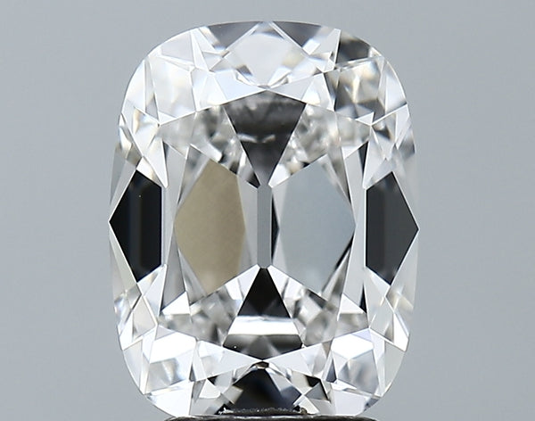 Lab-Grown 3.09 Carat Antique Cushion Cut Diamond color E Clarity VVS2 With GIA Certificate, precious stones, engagement diamonds