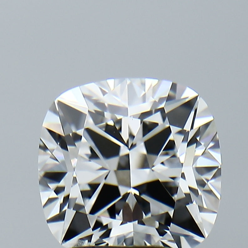 Lab-Grown 3.15 Carat Square Cushion Cut Diamond color E Clarity VVS2, precious stones, engagement diamonds