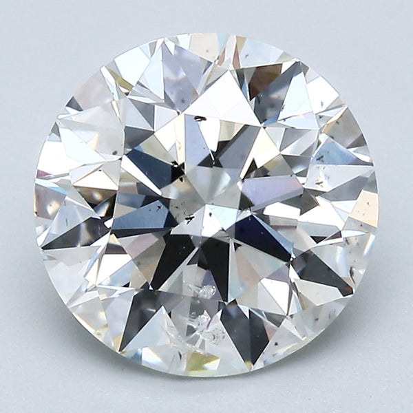 3.50 Carat Round Brilliant Natural Mined Diamond F Color SI2 Clarity With GIA Certificate, natural diamonds, precious stones, engagement diamonds