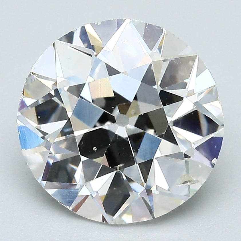3.87 Carat Old European Cut Natural Mined Diamond J Color SI2 Clarity With GIA Certificate, natural diamonds, precious stones, engagement diamonds