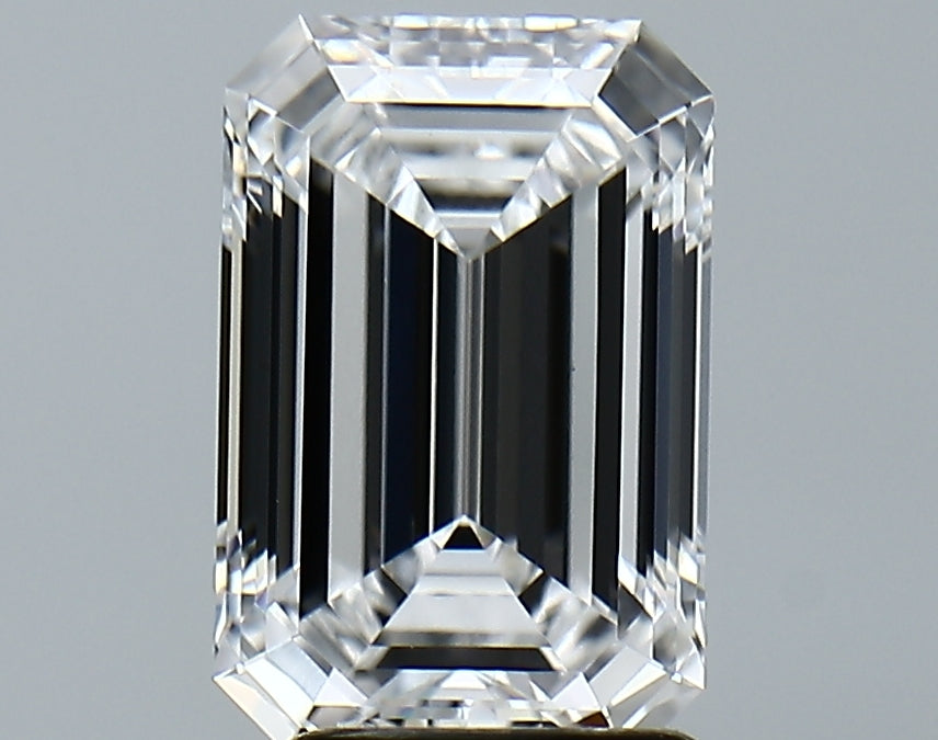 Lab-Grown 2.64 Carat Emerald Cut Diamond color D Clarity VS1 With GIA Certificate, precious stones, engagement diamonds