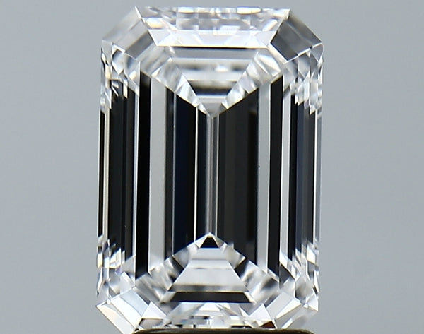 Lab-Grown 2.64 Carat Emerald Cut Diamond color D Clarity VS1 With GIA Certificate, precious stones, engagement diamonds
