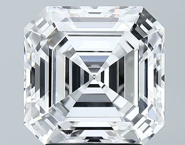 Lab-Grown 3.01 Carat Asscher Cut Diamond color D Clarity VS1 With GIA Certificate, precious stones, engagement diamonds