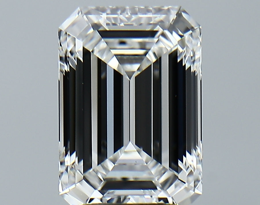 Lab-Grown 3.70 Carat Emerald Cut Diamond color E Clarity VVS2, precious stones, engagement diamonds