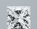 Lab-Grown 3.94 Carat Princess Cut Diamond color E Clarity VS2 With GIA Certificate, precious stones, engagement diamonds