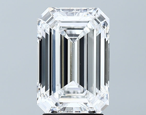 Lab-Grown 3.04 Carat Emerald Cut Diamond color D Clarity VS2 With GIA Certificate, precious stones, engagement diamonds
