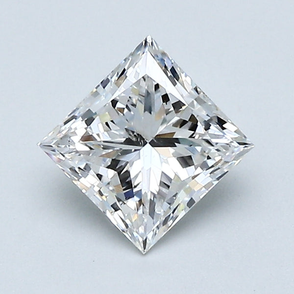 1.10 Carat Princess Cut Natural Mined Diamond E Color SI2 Clarity With GIA Certificate, natural diamonds, precious stones, engagement diamonds