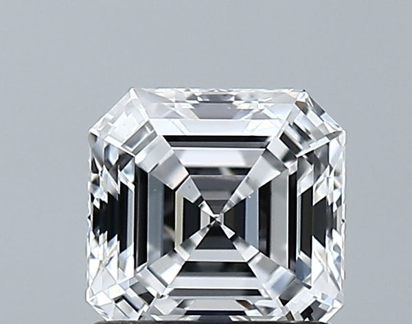 Lab-Grown 1.20 Carat Asscher Cut Diamond color D Clarity VS1 With GIA Certificate, precious stones, engagement diamonds