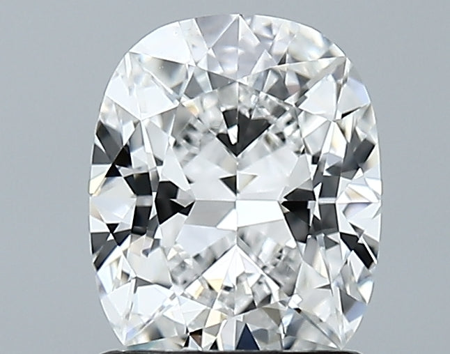 Lab-Grown 1.50 Carat Cushion Brilliant Diamond color E Clarity VS1 With GIA Certificate, precious stones, engagement diamonds