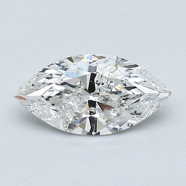 0.52 Carat Marquis Shape Natural Mined Diamond G Color I1 Clarity With GIA Certificate, natural diamonds, precious stones, engagement diamonds