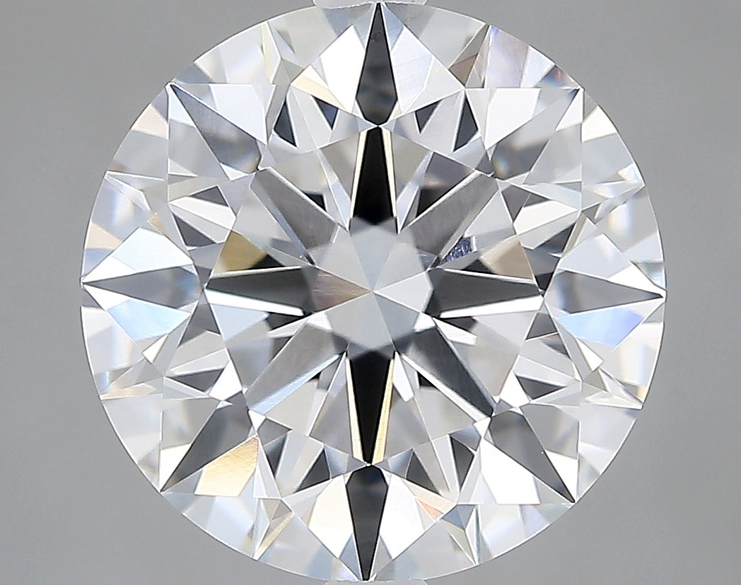 Lab-Grown 4.43 Carat Round Brilliant Diamond color E Clarity VVS1, precious stones, engagement diamonds
