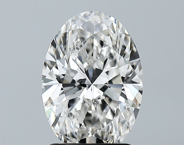 Lab-Grown 2.02 Carat Oval Shape Diamond color G Clarity VS1, precious stones, engagement diamonds