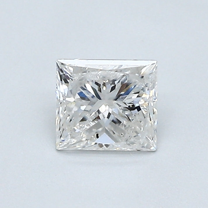 0.55 Carat Princess Cut Natural Mined Diamond H Color I3 Clarity With GIA Certificate, natural diamonds, precious stones, engagement diamonds