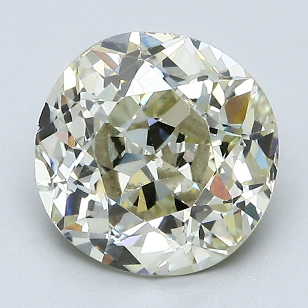 2.31 Carat Old European Cut Vintage Natural Mined Diamond Q Color VS1 Clarity With GIA Certificate, natural diamonds, precious stones, engagement diamonds