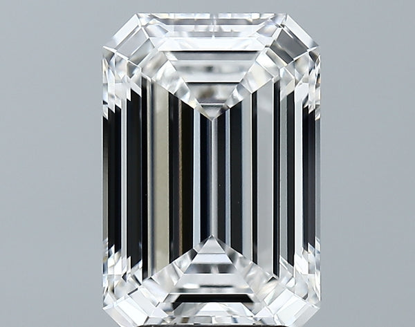 Lab-Grown 4.18 Carat Emerald Cut Diamond color E Clarity VVS1 With GIA Certificate, precious stones, engagement diamonds