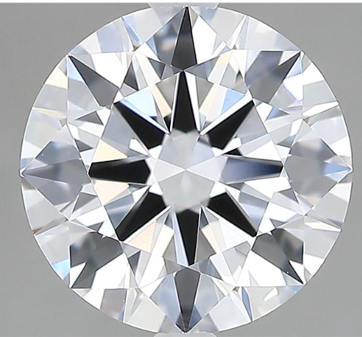 Lab-Grown 2.51 Carat Round Brilliant Diamond color D Clarity VVS2 With GIA Certificate, precious stones, engagement diamonds