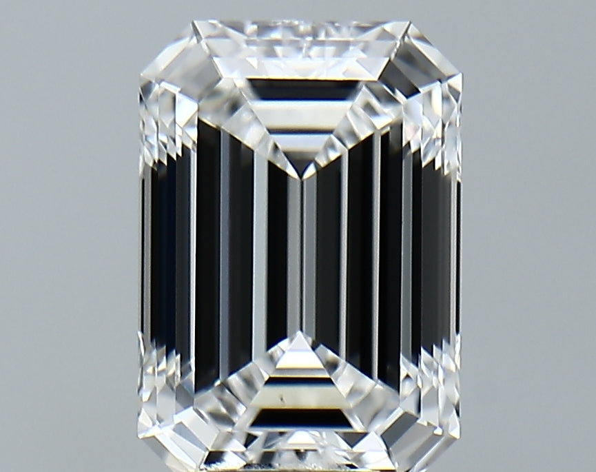 Lab-Grown 3.07 Carat Emerald Cut Diamond color E Clarity VVS2, precious stones, engagement diamonds
