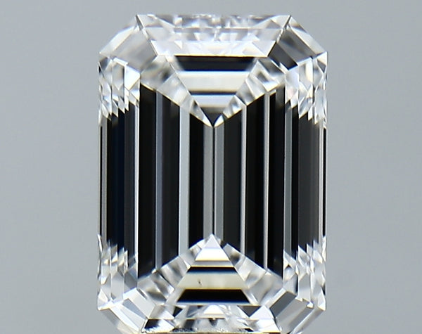 Lab-Grown 3.07 Carat Emerald Cut Diamond color E Clarity VVS2, precious stones, engagement diamonds