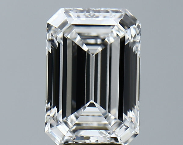 Lab-Grown 5.05 Carat Emerald Cut Diamond color D Clarity VVS2 With GIA Certificate, precious stones, engagement diamonds