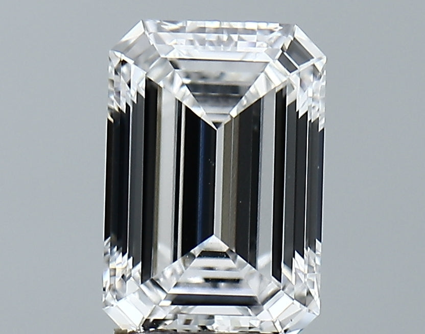 Lab-Grown 2.19 Carat Emerald Cut Diamond color D Clarity VS1 With GIA Certificate, precious stones, engagement diamonds