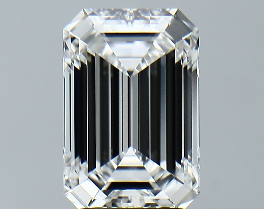 Lab-Grown 3.13 Carat Emerald Cut Diamond color D Clarity VVS2, precious stones, engagement diamonds