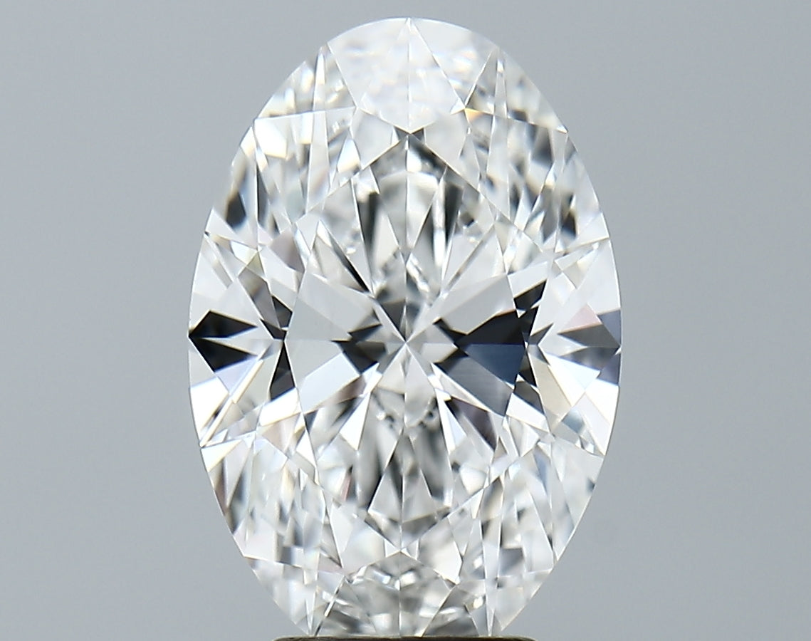 Lab-Grown 4.19 Carat Oval Shape Diamond color E Clarity VVS2, precious stones, engagement diamonds
