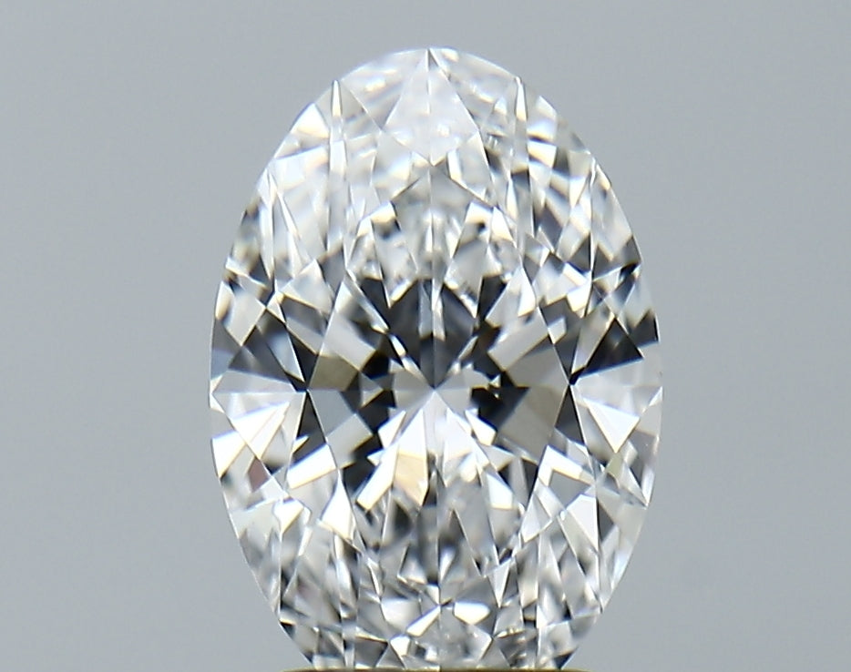 Lab-Grown 2.31 Carat Oval Shape Diamond color E Clarity VVS2 With GIA Certificate, precious stones, engagement diamonds