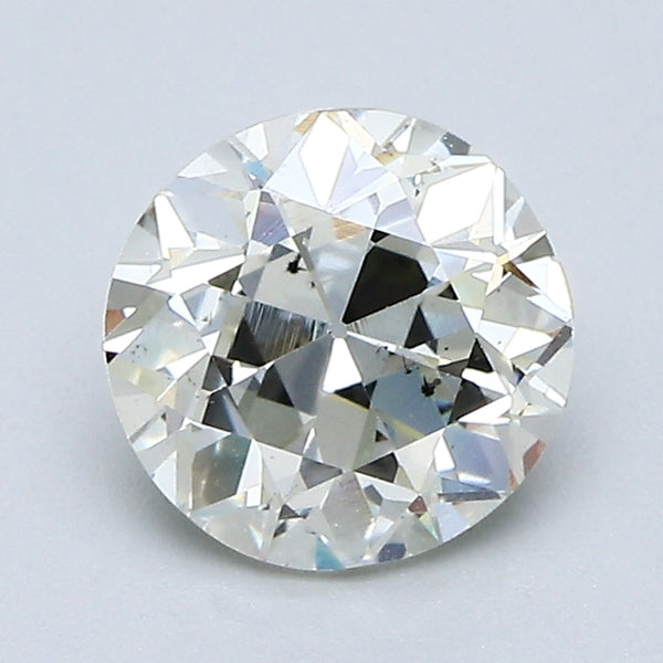 1.61 Carat Old European Cut Vintage Natural Mined Diamond L Color SI2 Clarity With GIA Certificate, natural diamonds, precious stones, engagement diamonds