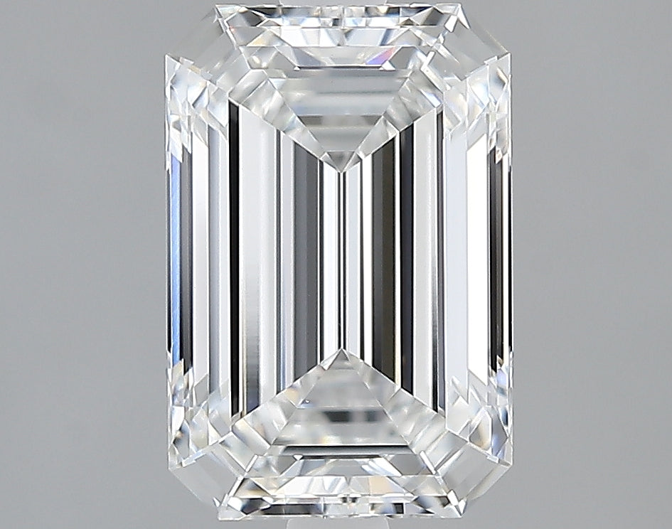 Lab-Grown 2.19 Carat Emerald Cut Diamond color E Clarity VVS2, precious stones, engagement diamonds